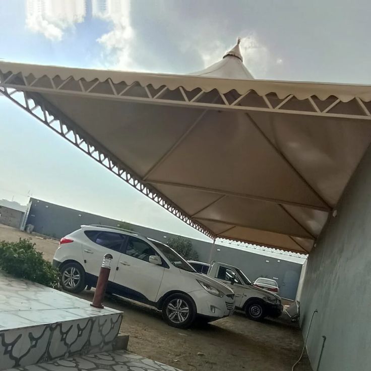تركيب افضل مظلات سيارات خارجية 