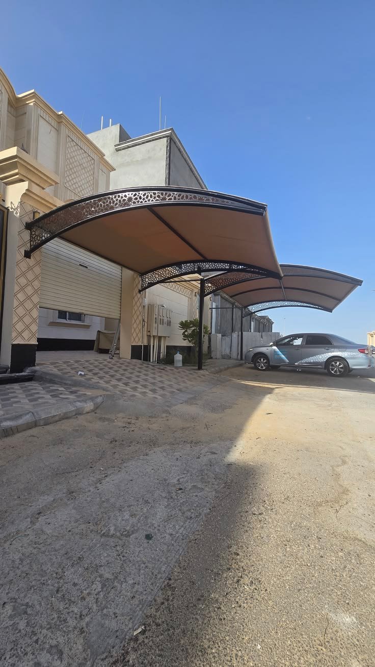 مظلات سيارات حي الياسمين الرياض