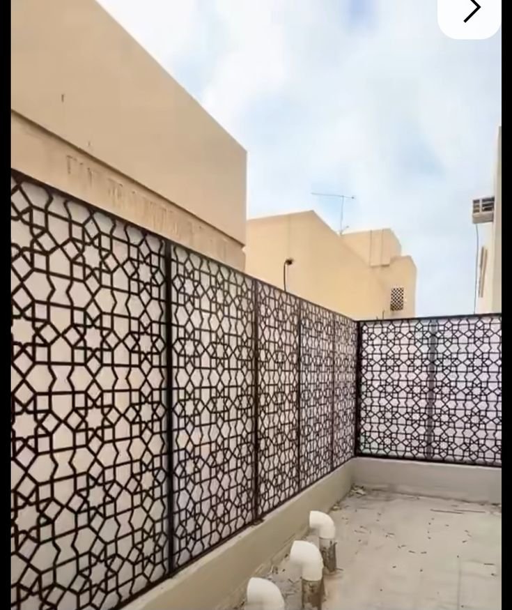 تفصيل سواتر حديد قص ليزر حسب الطلب