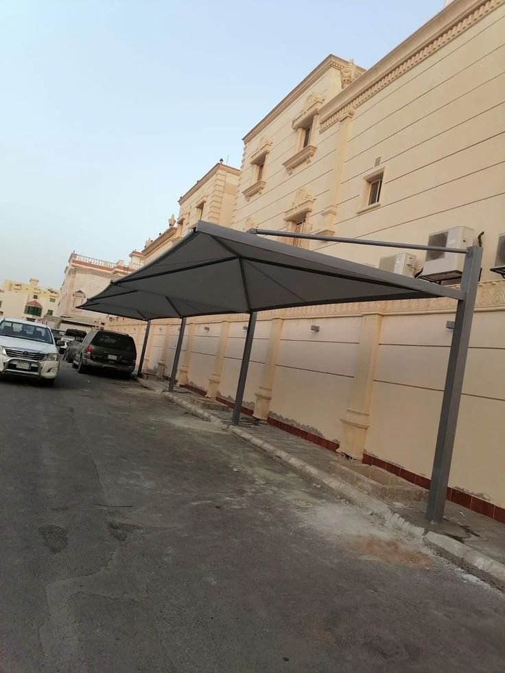 مظلات سيارات حي الياسمين الرياض بتصاميم عصرية للفلل والمنازل