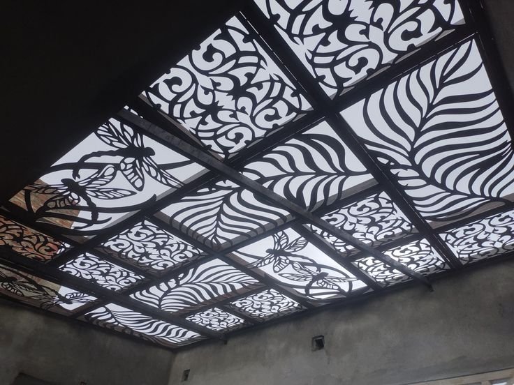 مظلات خارجية بتصميم قص ليزر